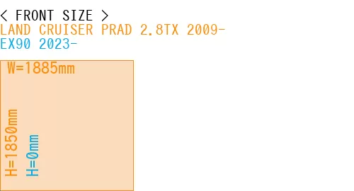 #LAND CRUISER PRAD 2.8TX 2009- + EX90 2023-